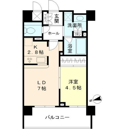 プレミアコンフォート西荻窪の物件間取画像